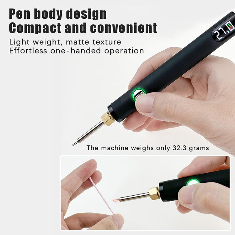Electronics Repair Kit With Soldering Iron - Мини-набор для пайки - регулируемое напряжение