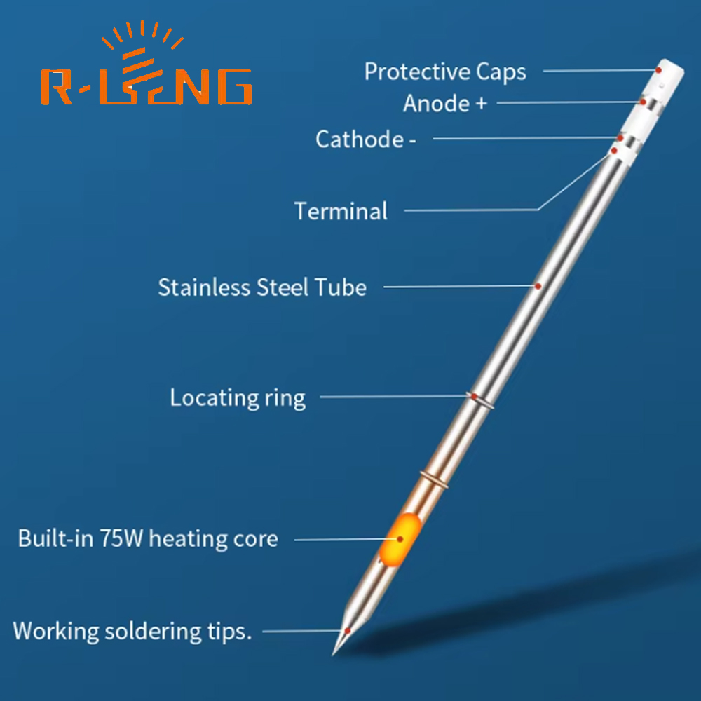 Electronics Repair Kit With Soldering Iron - Наборы для пайки T12, наконечники для