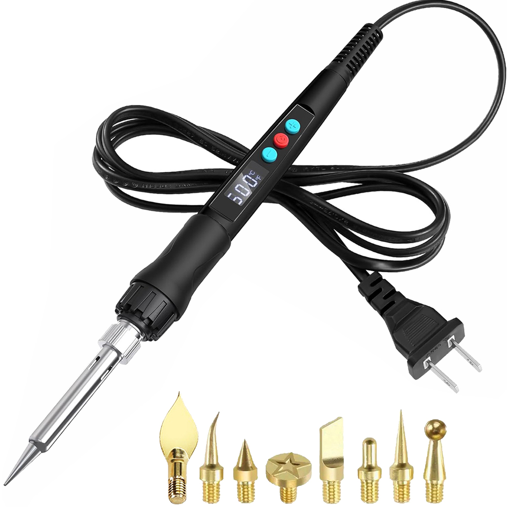 Нагревательная вставка, гайка, – обзор и цена Electronics Repair Kit With Soldering Iron