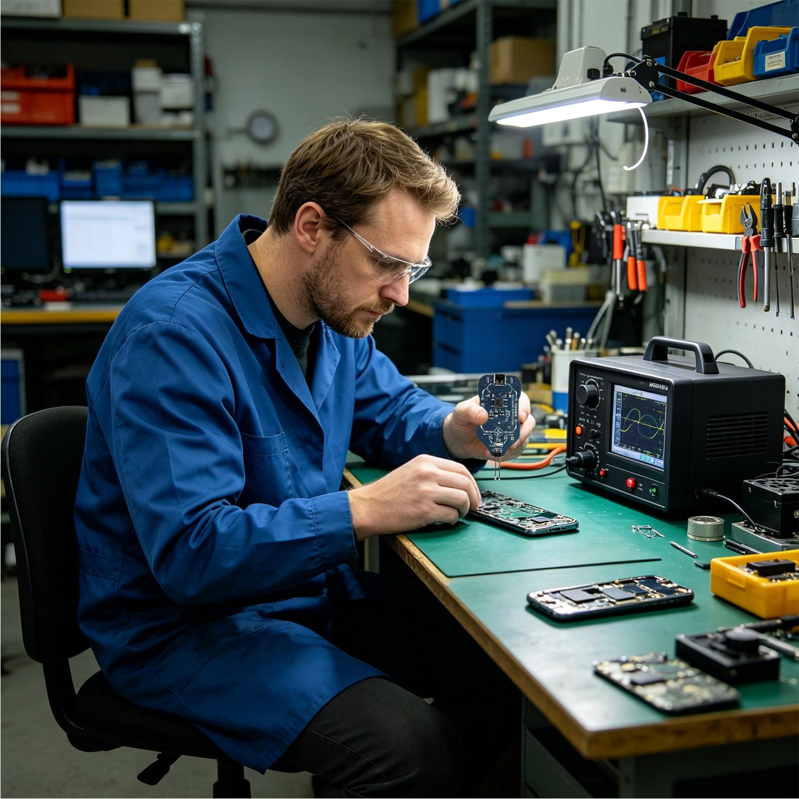 Тестер печатных плат и блоков  – обзор и цена Electronics Repair For Beginners
