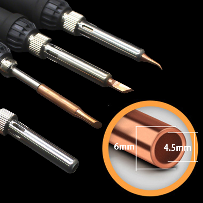 Набор из 5 медных паяльных жал – обзор и цена Electronics Repair Kit With Soldering Iron