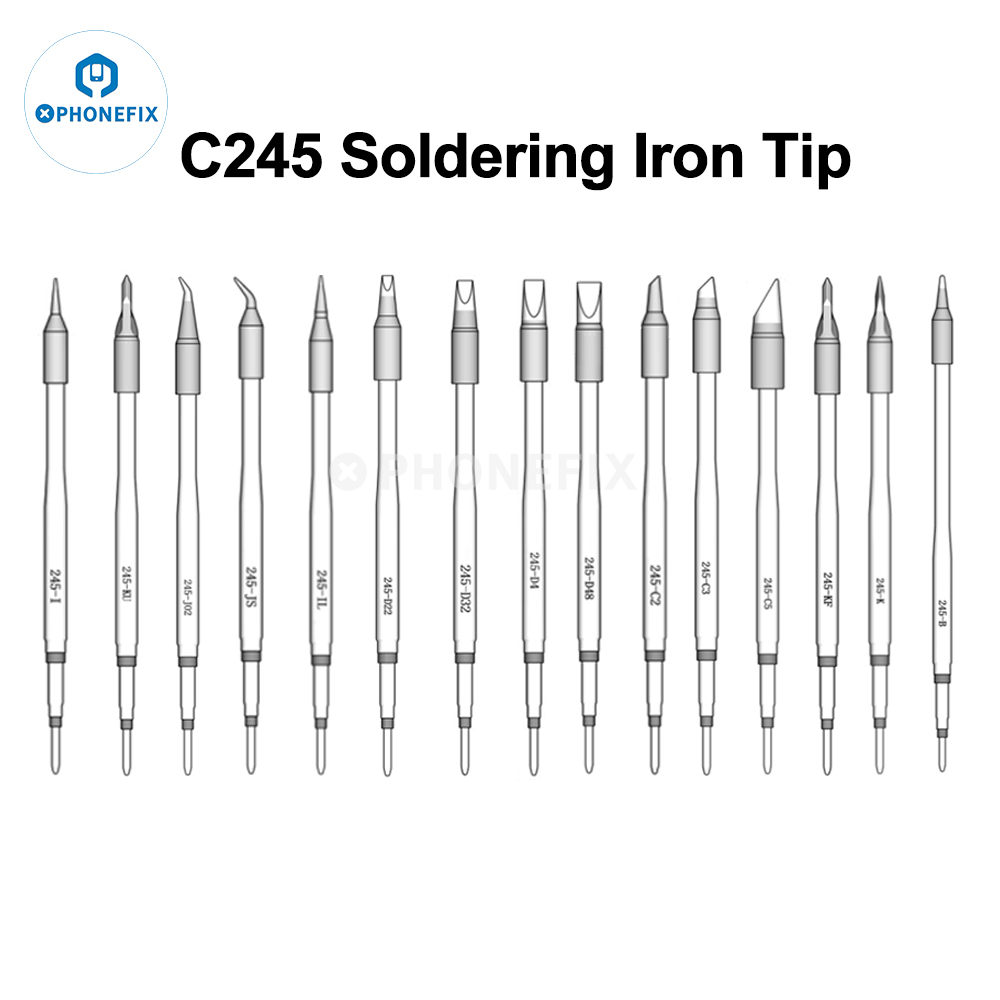 Насадки серии OEM C245 C470 C2 – обзор и цена Electronics Repair Kit With Soldering Iron