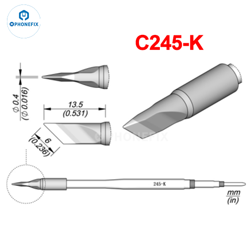 Насадки серии OEM C245 C470 C2 – обзор и цена Electronics Repair Kit With Soldering Iron