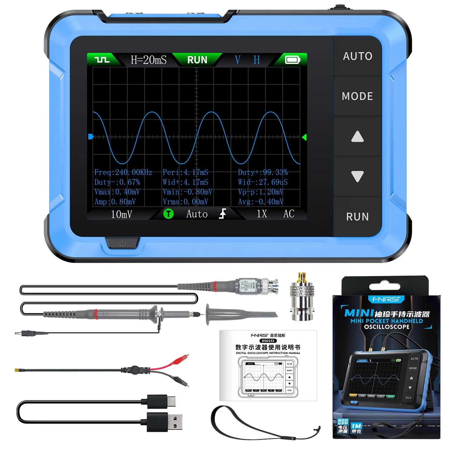 Портативный цифровой осциллогр – обзор и цена Electronics Repair Tool